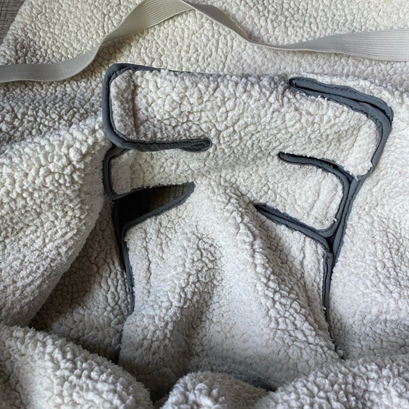 JJ Cole Car Seat Plush Soft Cozy Cover Bundle Me Grey Fleece Zippered - Picture 4 of 9